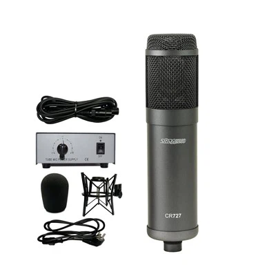 797AUDIO ATCR02 7-pin XLR Large Diaphragm Tube Condenser Microphone Well-toned Sound Karaoke Microphone Professionnel Customized 34mm